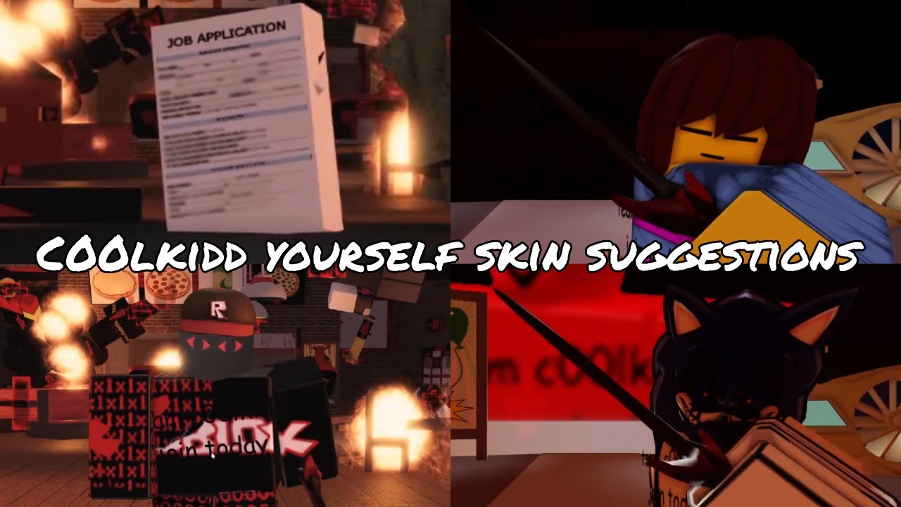 Roblox Forsaken Avatar suggestions with c00lkidd Yourself Skin - YouTube