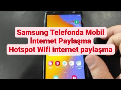 Video: Samsung telefonlarında hotspot varmı?