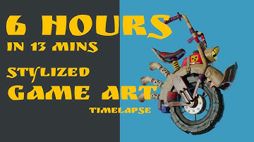 Stylized bike in MAYA and BLENDER.