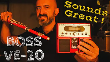BOSS VE-20 | Live EFFECTS Demo with Flute @BOSSinfoglobal