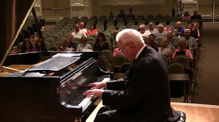 Raymond Liebau performing "Smoke Gets in Your Eyes...