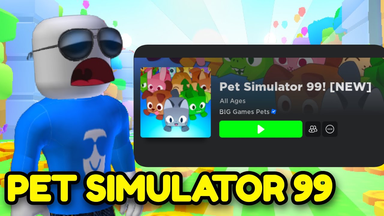 Pet Simulator 99 *RELEASED* a New Game 