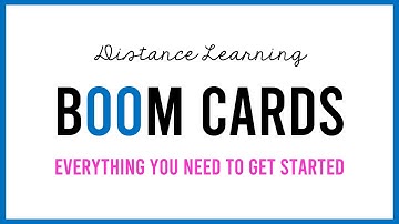 Boom Cards 101 - How to Get Started on Boom Learning