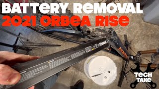 Orbea Rise Battery Removal