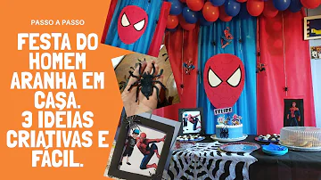 Como que é a festa do Homem-aranha?