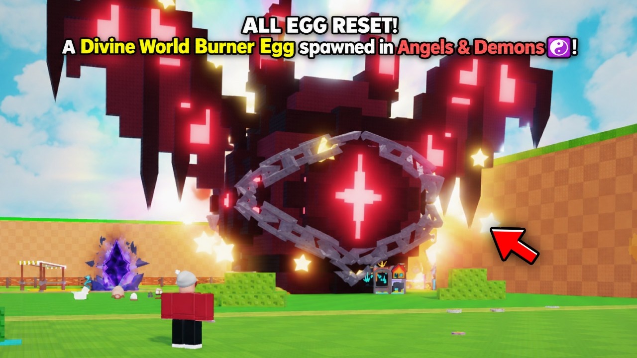 The LUCKIEST Reset Gave Me My BIGGEST Divine World Burner! (Steal an Egg)