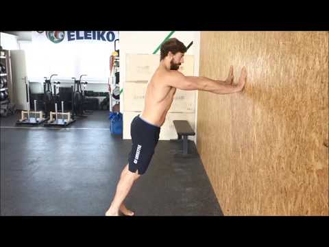 Scapular Pushups (Wall)