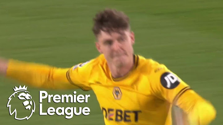 Jorgen Strand Larsen pulls one back for Wolves against Crystal Palace | Premier League | NBC Sports
