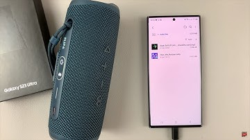 How To Connect Bluetooth Speaker To Samsung Galaxy S23/S23+/S23 Ultra