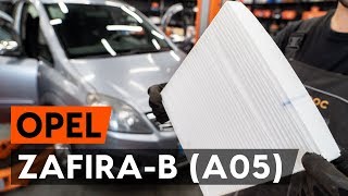 Как се сменят Чистачки за кола на OPEL ZAFIRA B (A05) - онлайн безплатно видео