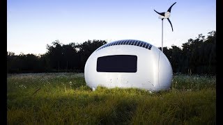 Sustainable Living in Ecocapsule off-grid micro house