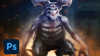 Modify Your Dungeons & Dragons Monster Using Photoshop | Adobe Photoshop screenshot 2