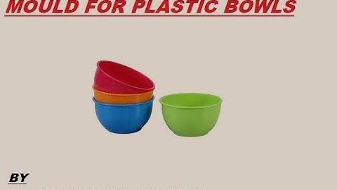 Mould for simple bowl