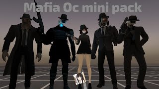 (P3D) Collab models mafia oc || SHOWCASE