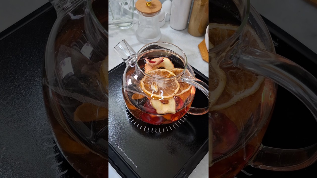 Tea with dried fruits 🍊🍋