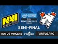 CS:GO - Virtus.pro vs. Natus Vincere [Mirage] Map 2 - IEM New York 2020 - Semi-final - CIS