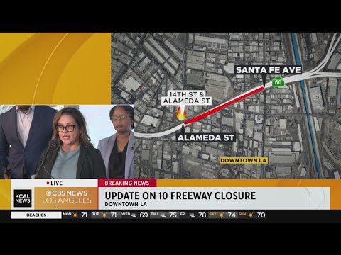 Update on 10 Freeway closure