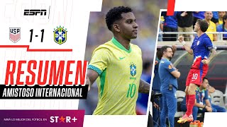 Thumbnail for ¡LA VERDEAMARELHA NO PUDO CON LOS ESTADOUNIDENSES EN ORLANDO! | Estados Unidos 1-1 Brasil | RESUMEN