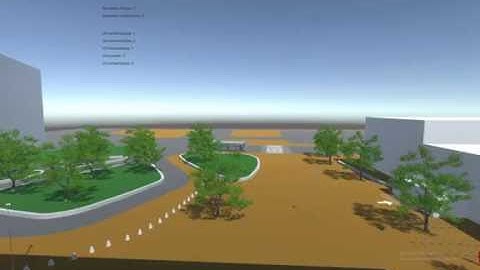 Crowd simulation in Unity3D