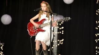 Taylor Swift- Teardrops On My Guitar cover by 9 year old Kenadi Dodds