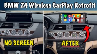 BMW Z4 Aftermarket Apple CarPlay Retrofit  Full Installation DIY