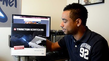Native Instruments Traktor Scratch A6 Digital Vinyl System Unboxing & First Impressions Video