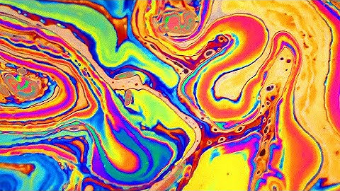 What Do Bubbles Really Look Like Under A Microscope? | Abstract Macro Video Loop [1 Hour]