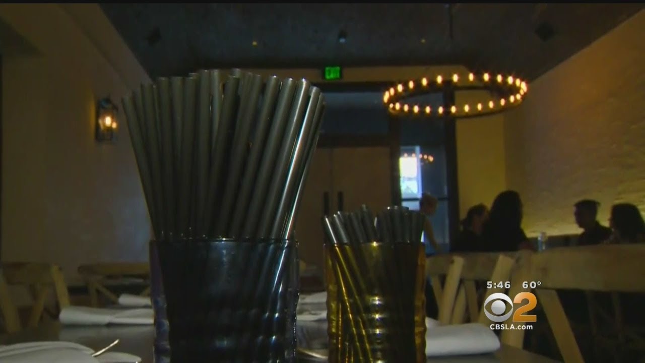 Plastic Straw Showdown In Los Angeles YouTube