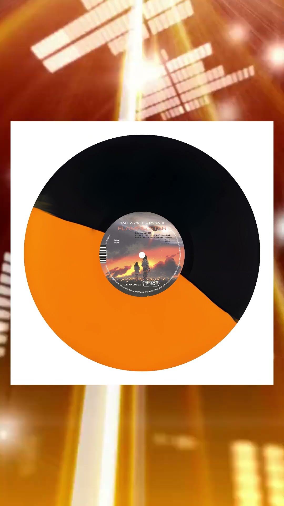 Talla 2XLC - Flaming Star