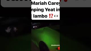 Mariah Carey Bumping Yeat in her Lambo #music #liluzivert #domcorleo #yeat #lucki #mariahcarey