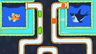 Save the Fish / Pull The Pin / Best Mobile Puzzle Game / ios Android Gameplay Walkthrough / Part 44 screenshot 3