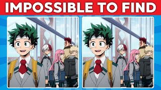 Can you Spot the Differences? | Anime Edition ⛩️ | 99% Impossible