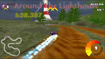 SuperTuxKart 1.4 - Around The Lighthouse 1:28.387 [WR]