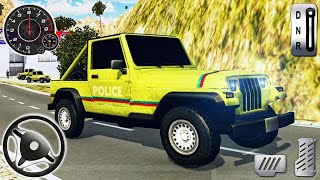 Offroad Hammer Police Jeep Driving Simulator - SUV Hill Adventure - Best Android GamePlay screenshot 2