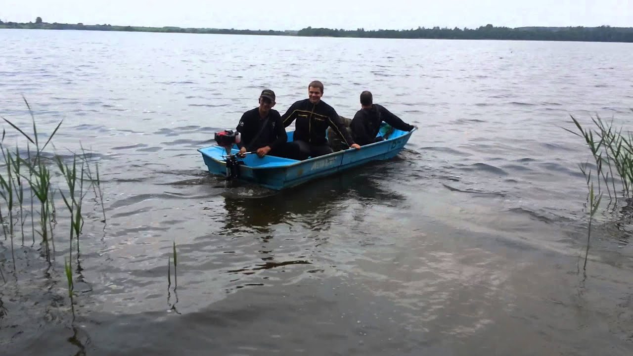 Тестирование лодочного мотора
