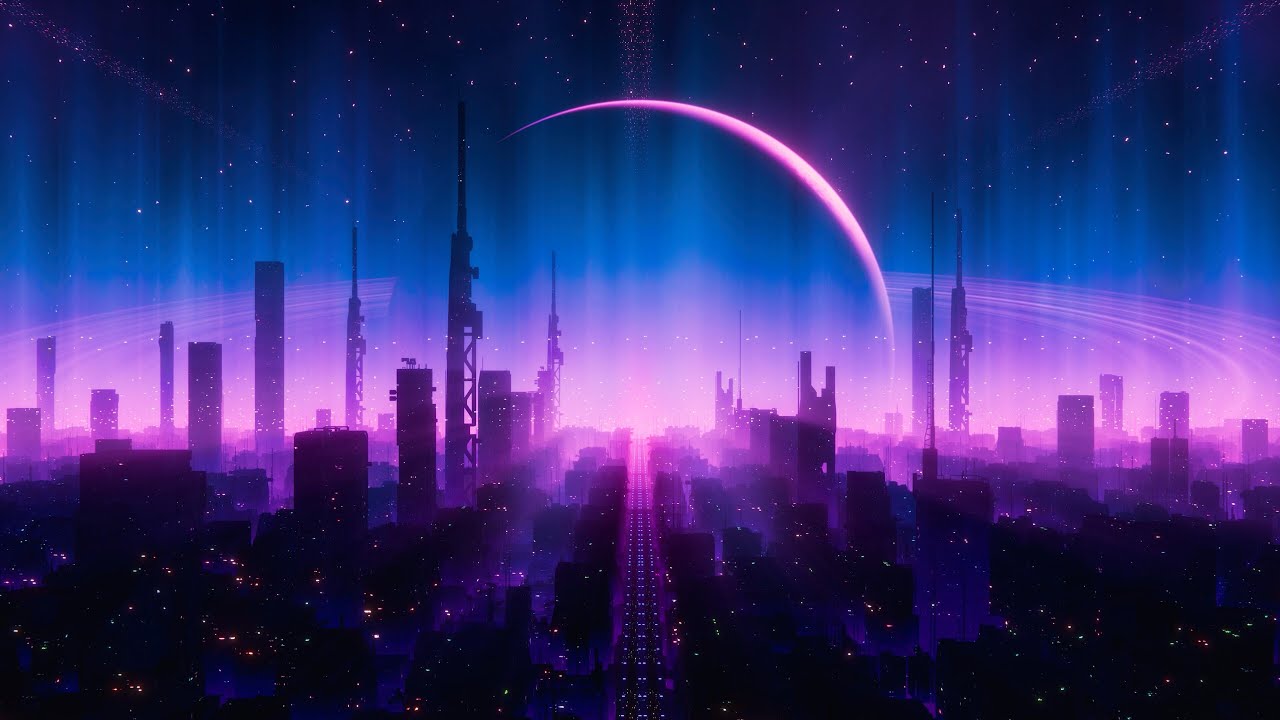 Aurora City - 12 Hours - 4K Ultra HD