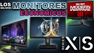 LOS MONITORES MAS ECONOMICOS PARA XBOX SERIES S | X