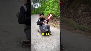 Drewniany pojazd, którym można zjechać z góry! 😍