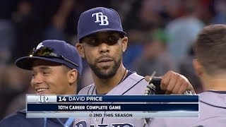 TB@SEA: Price strikes out 12 in complete-game victory