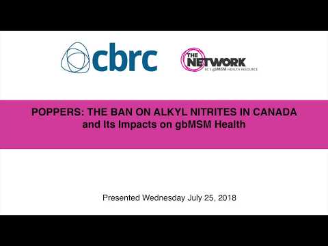 Poppers: The Ban on Alkyl Nitrites in Canada