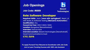 Join our courses for wide Placements🤩 #shorts #placements #itjobs #viral  #java #softwaretesting