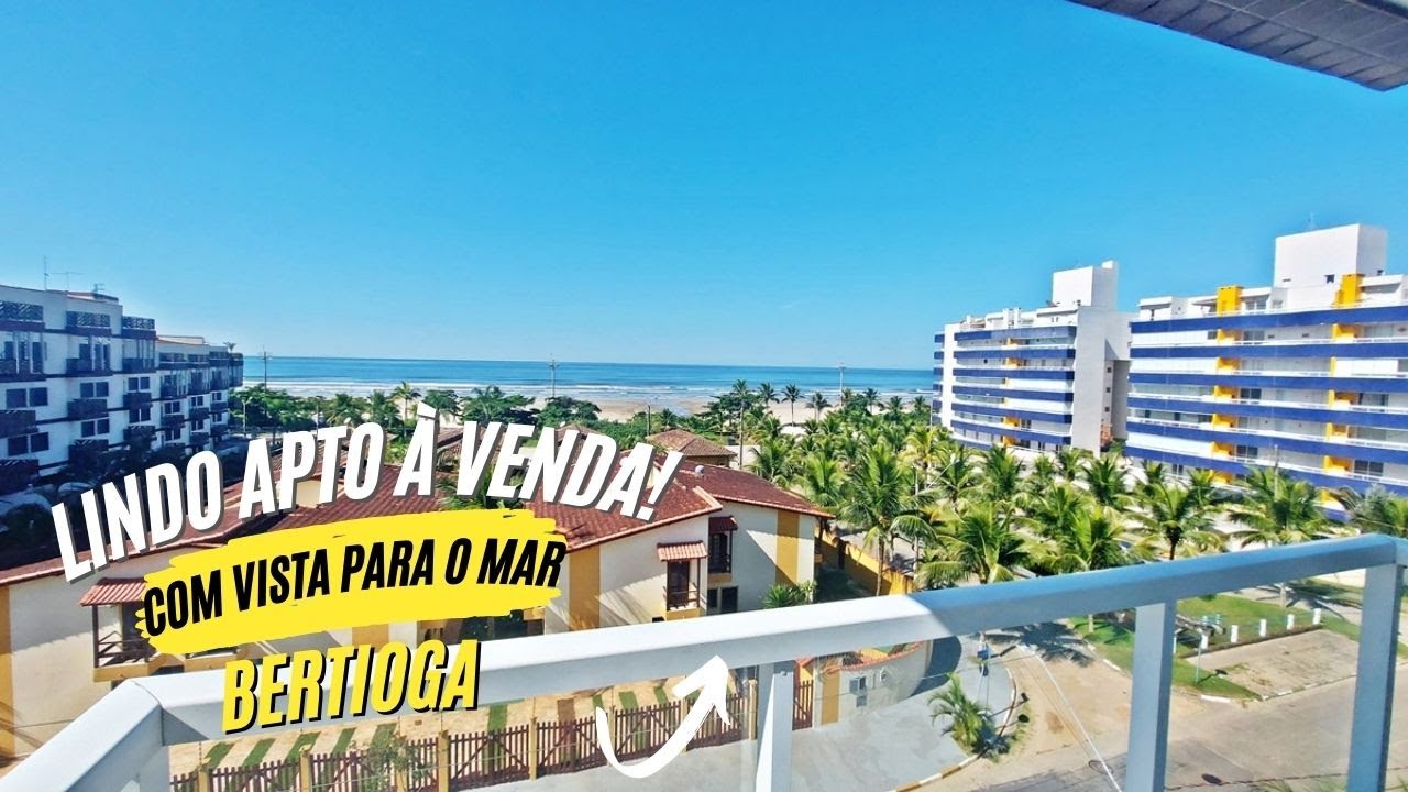 🔥 APARTAMENTO À VENDA COM VISTA PARA O MAR APENAS 100m DA PRAIA MAITINGA BERTIOGA