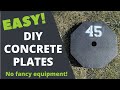 DIY Concrete Weight Plates | Step-by-step Tutorial