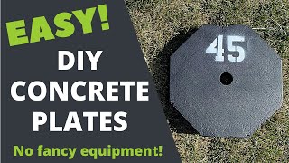 DIY Concrete Weight Plates  SAVE MONEY & DON'T BUY MOLDS
