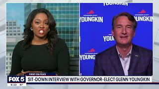 Virginia Governor-elect Glenn Youngkin talks education, COVID-19 | PART ONE | FOX 5 DC