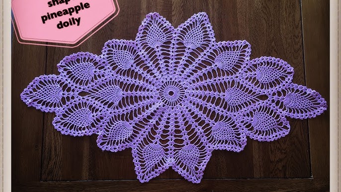 CC How to crochet diamond shape pineapple doily Part 2 of 2 - YouTube cc-how-to-crochet-diamond-shape-pineapple-doily-part-2-of-2-youtube