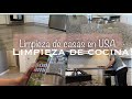 Limpieza de cocina/limpiando un condominio/limpieza de casas en usa