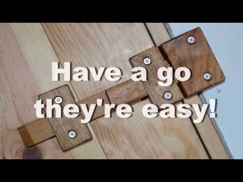 Woodmongery Homemade Wooden Door Latches Project Woodworking