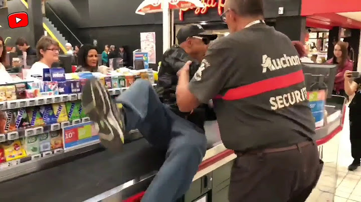 ￼  Un perturbateur à Auchan Petite Forêt avec sa bande sème la terreur..
