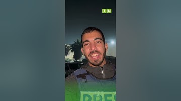 الصحفي الفلسطيني صالح الجعفراوي يتلو سورة النصر بعد وقف اطلاق النار في غزة